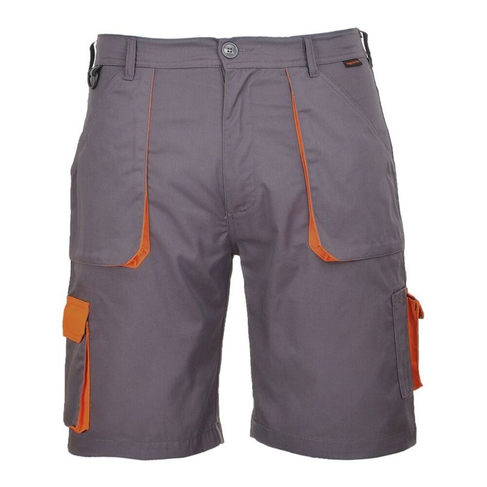 Portwest Mens Contrast Casual Work Cargo Shorts /Bottoms Workwear Sizes  / Charc